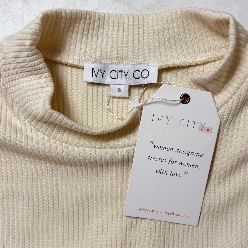 Ivy City Co Cream Midi Dress - Picture 7 of 9
